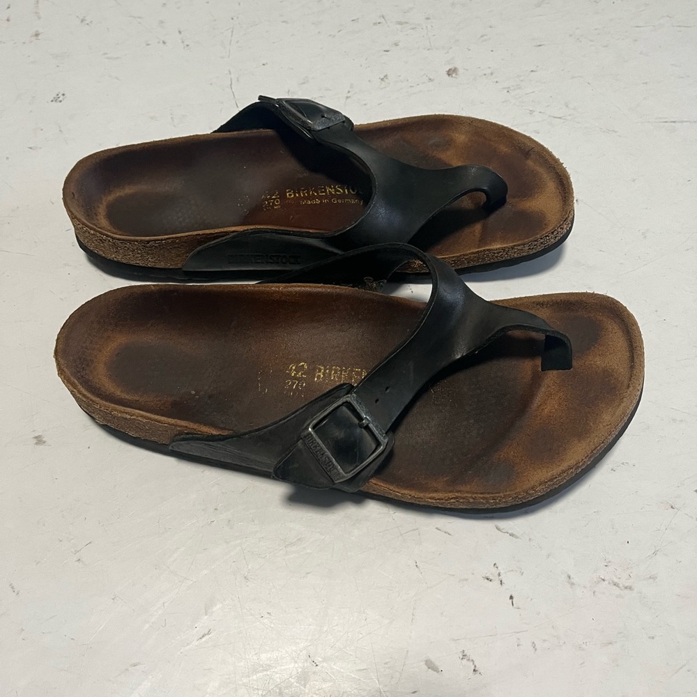 Birkenstock Black Sandals Size 42